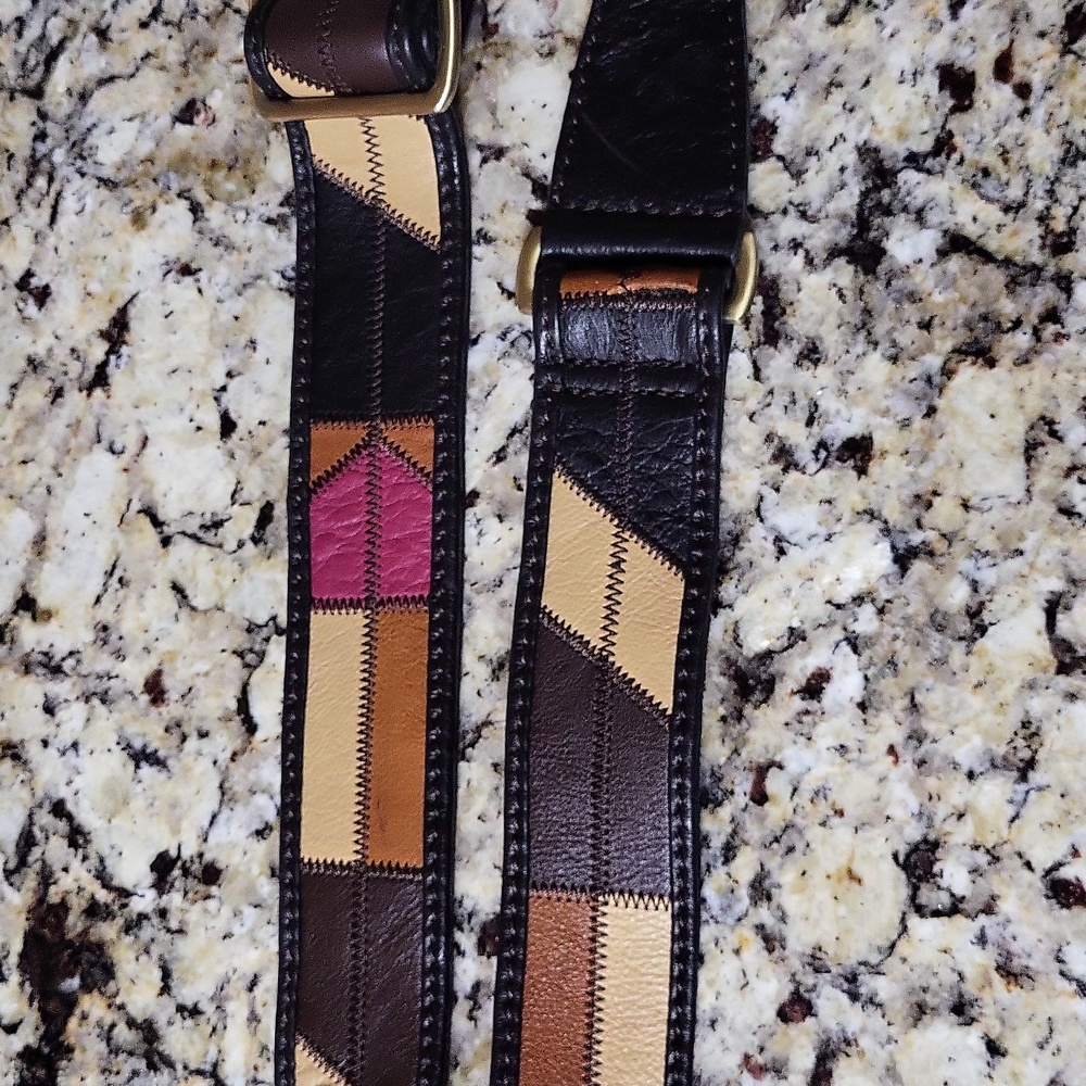 Patricia Nash Patchwork Guitar Strap - Picture 6 of 10